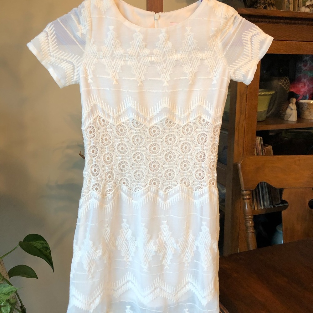 Cream dress